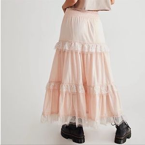 Loveshackfancy Morello maxi skirt